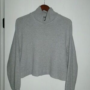 Final Touch Light Gray Knit Sweater